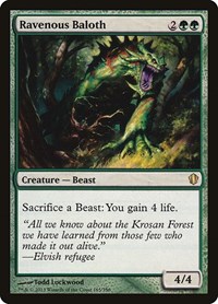 Ravenous Baloth, Commander 2013