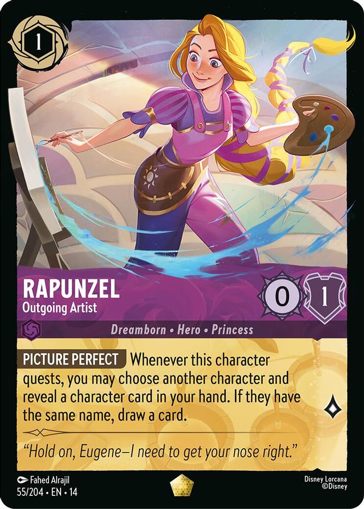 Rapunzel - Outgoing Artist