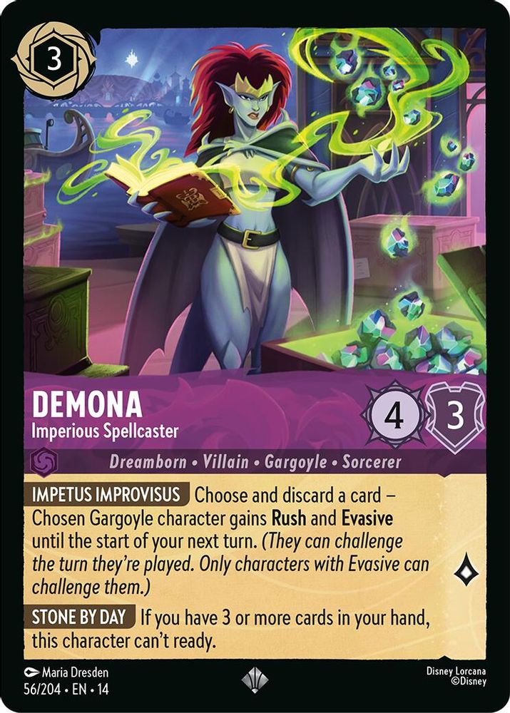 Demona - Imperious Spellcaster