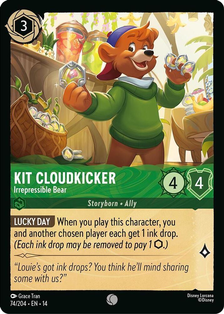 Kit Cloudkicker - Irrepressible Bear