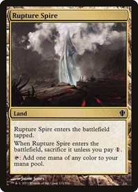 Rupture Spire, Commander 2013