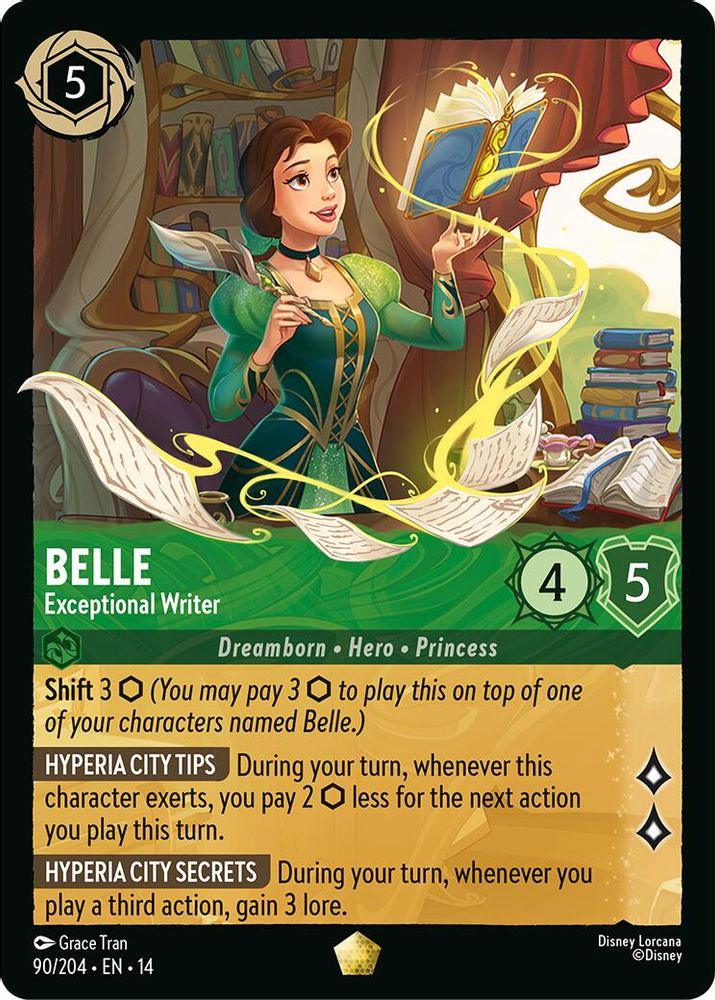 Belle - Exceptional Writer