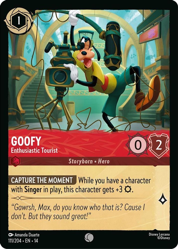 Goofy - Enthusiastic Tourist