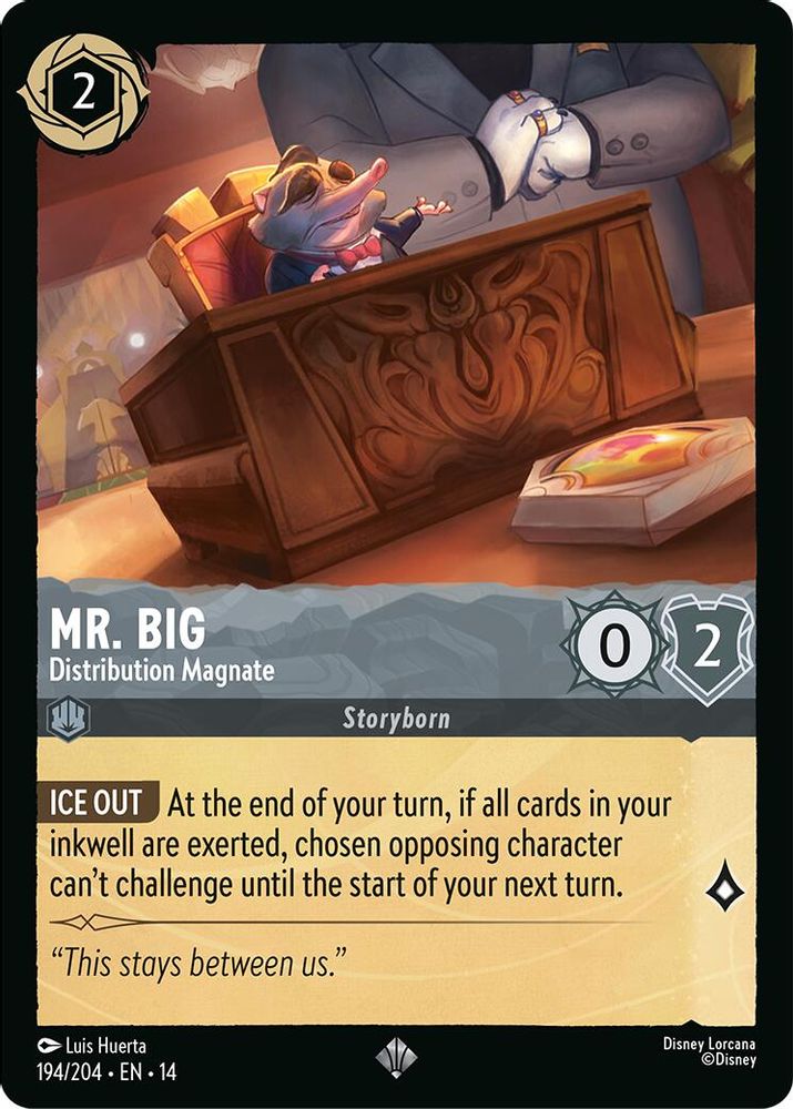 Mr. Big - Distribution Magnate