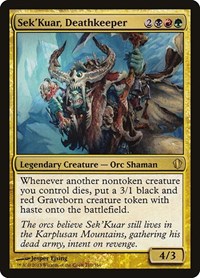 Sek'Kuar, Deathkeeper, Commander 2013