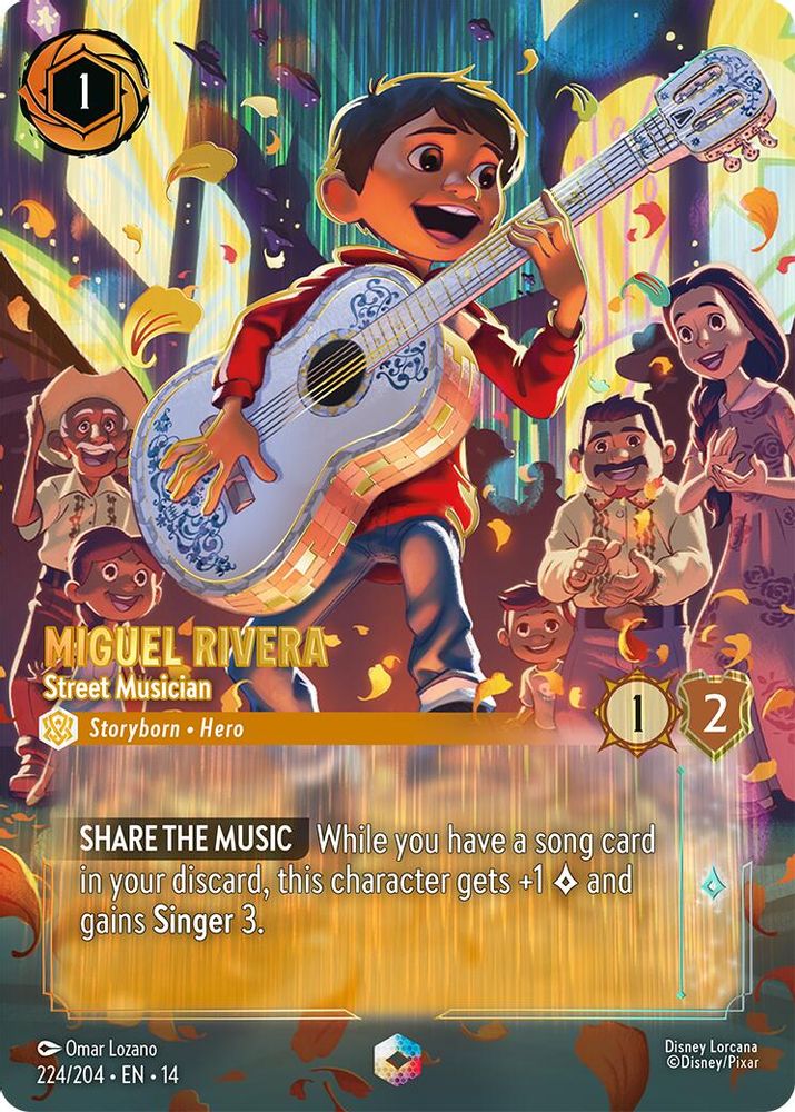 Miguel Rivera - Street Musician (Enchanted)