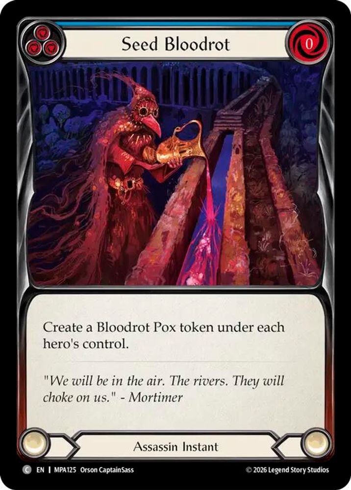 Seed Bloodrot, Standard, front