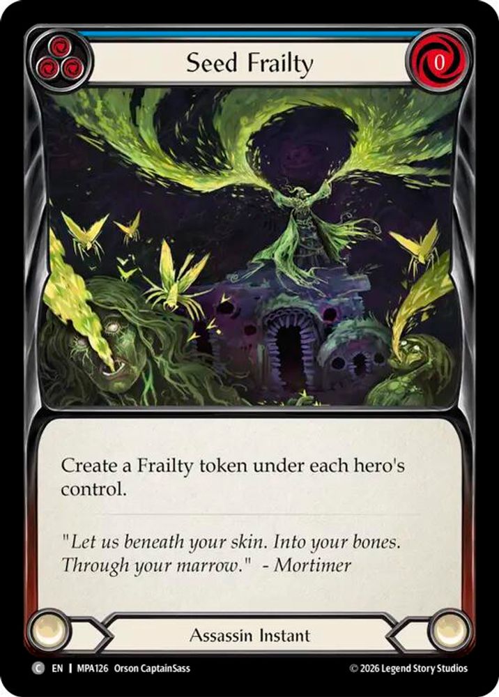 Seed Frailty, Standard, front