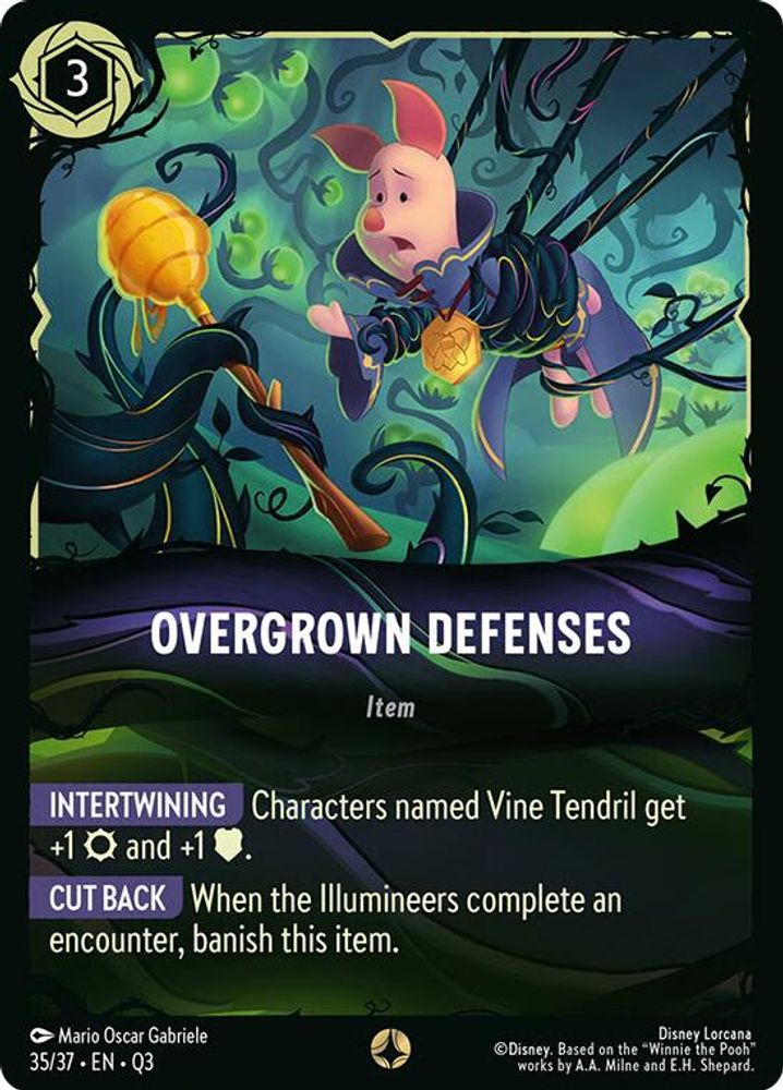 Overgrown Defenses