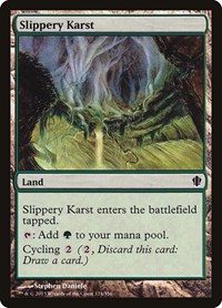 Slippery Karst, Commander 2013