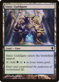 Simic Guildgate, Commander 2013