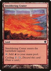 Smoldering Crater, Commander 2013