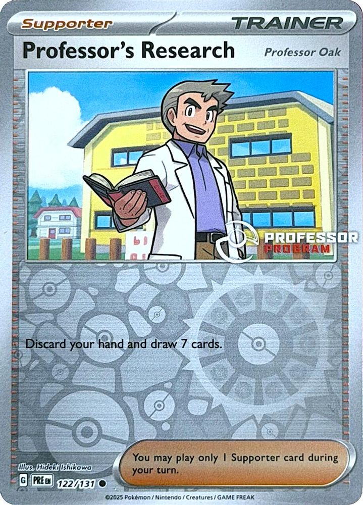 Professor's Research [Professor Oak]