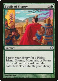 Spoils of Victory, Commander 2013