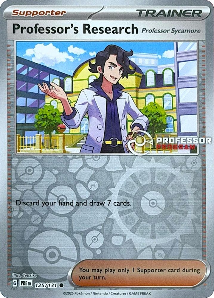 Professor's Research [Professor Sycamore]