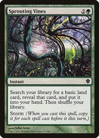 Sprouting Vines, Commander 2013