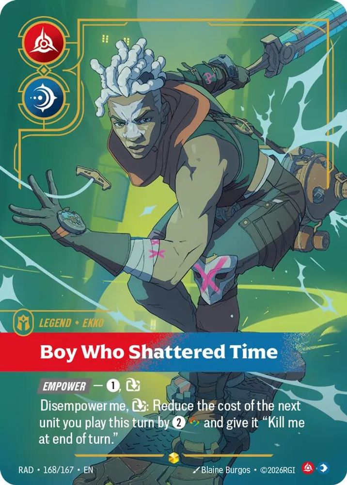 Ekko, Boy Who Shattered Time (Overnumbered)