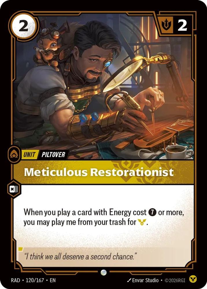 Meticulous Restorationist