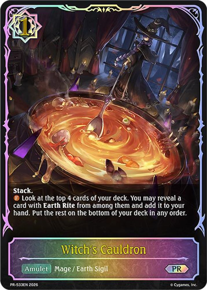 Witch's Cauldron - PR-533, Standard, front