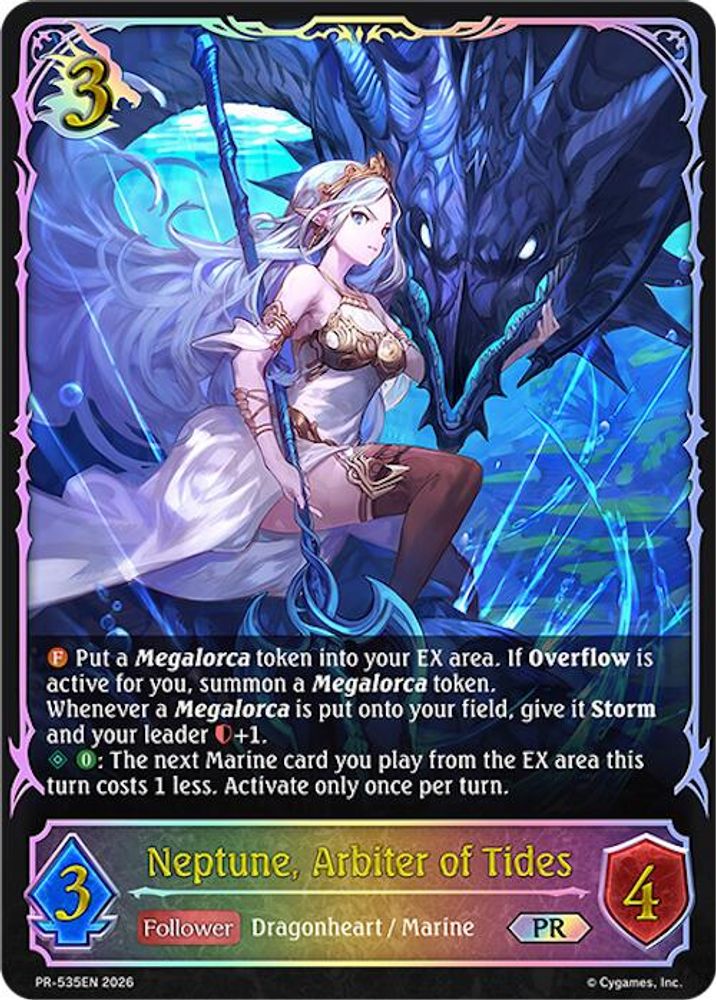 Neptune, Arbiter of Tides - PR-535, Standard, front