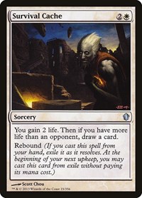 Survival Cache, Commander 2013