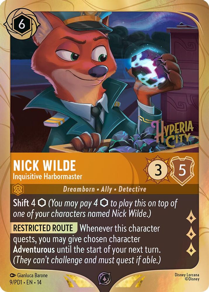 Nick Wilde - Inquisitive Harbormaster