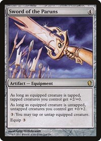 Sword of the Paruns, Commander 2013