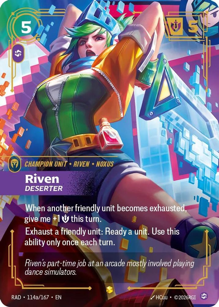 Riven, Deserter (Alternate Art)