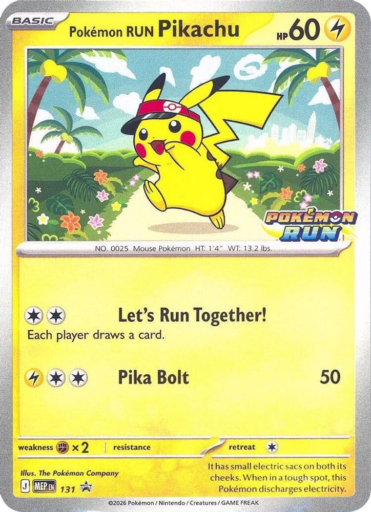 Pokemon Run Pikachu