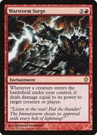 Warstorm Surge, Commander 2013