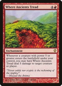 Where Ancients Tread, Commander 2013