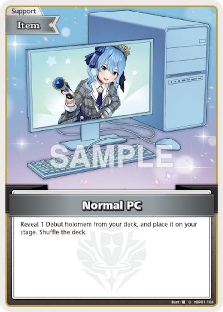 Normal PC (C), Standard, front