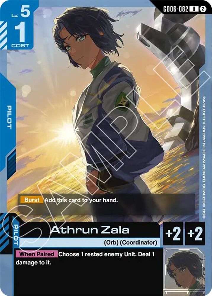Athrun Zala, Standard, front