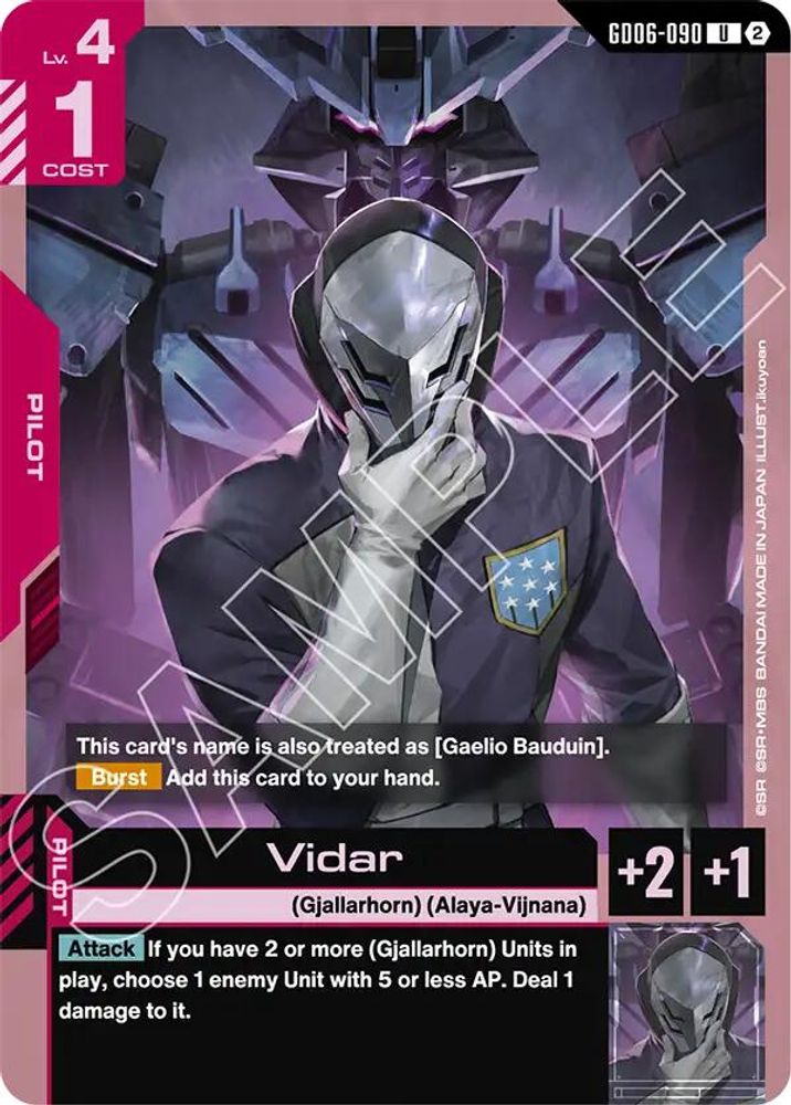 Vidar, Standard, front