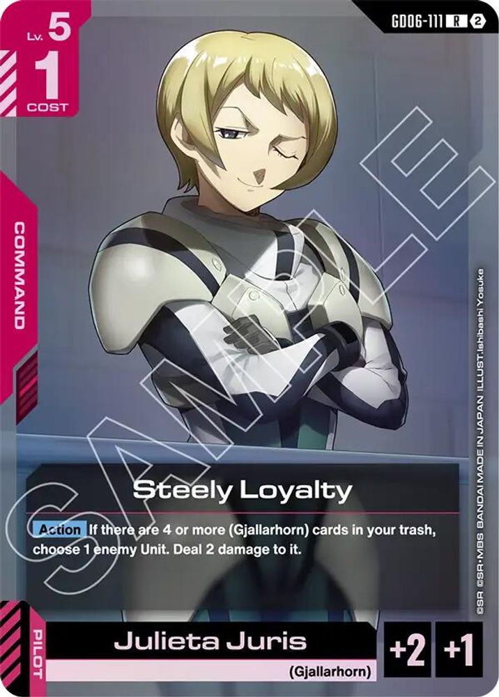 Steely Loyalty, Standard, front