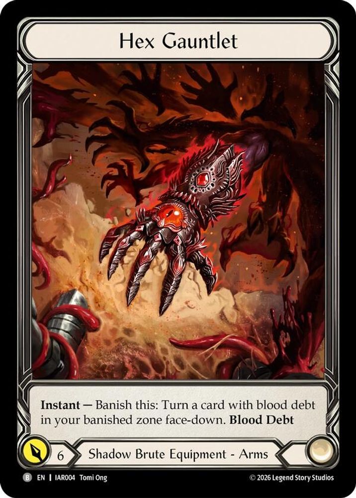 Hex Gauntlet (Extended Art), Cold-foil, front