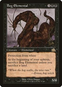Bog Elemental, Prophecy