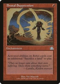Brutal Suppression, Prophecy