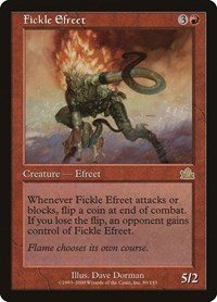Fickle Efreet, Prophecy