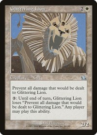 Glittering Lion, Prophecy
