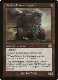 Keldon Battlewagon, Prophecy