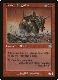 Lesser Gargadon, Prophecy