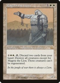 Mageta the Lion, Prophecy