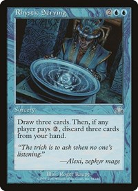 Rhystic Scrying, Prophecy