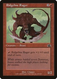 Ridgeline Rager, Prophecy