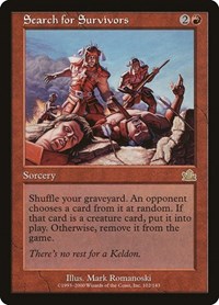 Search for Survivors, Prophecy