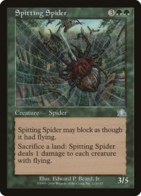 Spitting Spider, Prophecy