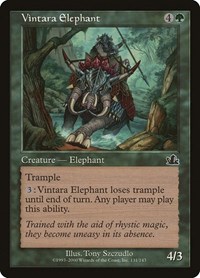 Vintara Elephant, Prophecy