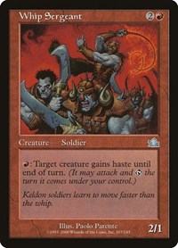 Whip Sergeant, Prophecy