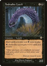 Andradite Leech, Invasion